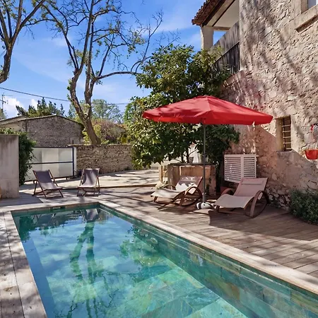 Bardelours 4 - De Charme Avec Piscine Privée - 6 * Saint-Bauzille-de-Montmel